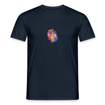 Cadeau pour Johann - T-shirt homme - marine - Devant - AI Model Male 178 light (178cm)