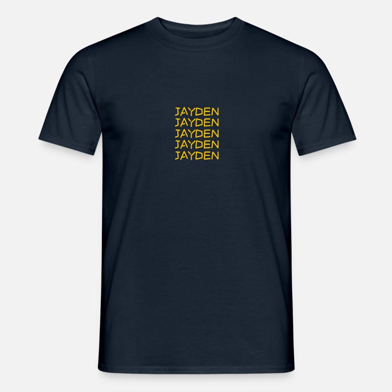 Jayden - Männer T-Shirt - Navy