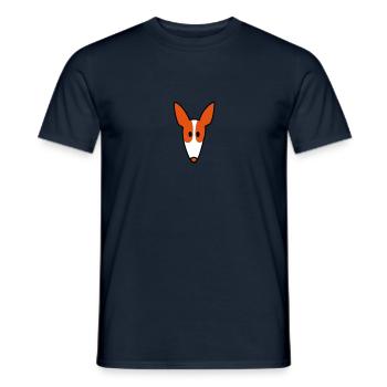 Podenco - Männer T-Shirt - Navy - Vorne - AI Model Male 178 light (178cm)