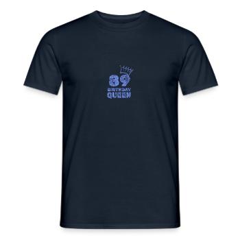 89 - Männer T-Shirt - Navy - Vorne - AI Model Male 178 light (178cm)