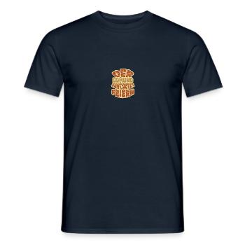 Edmund dans le rôle d’Edmund - T-shirt homme - marine - Devant - AI Model Male 178 light (178cm)