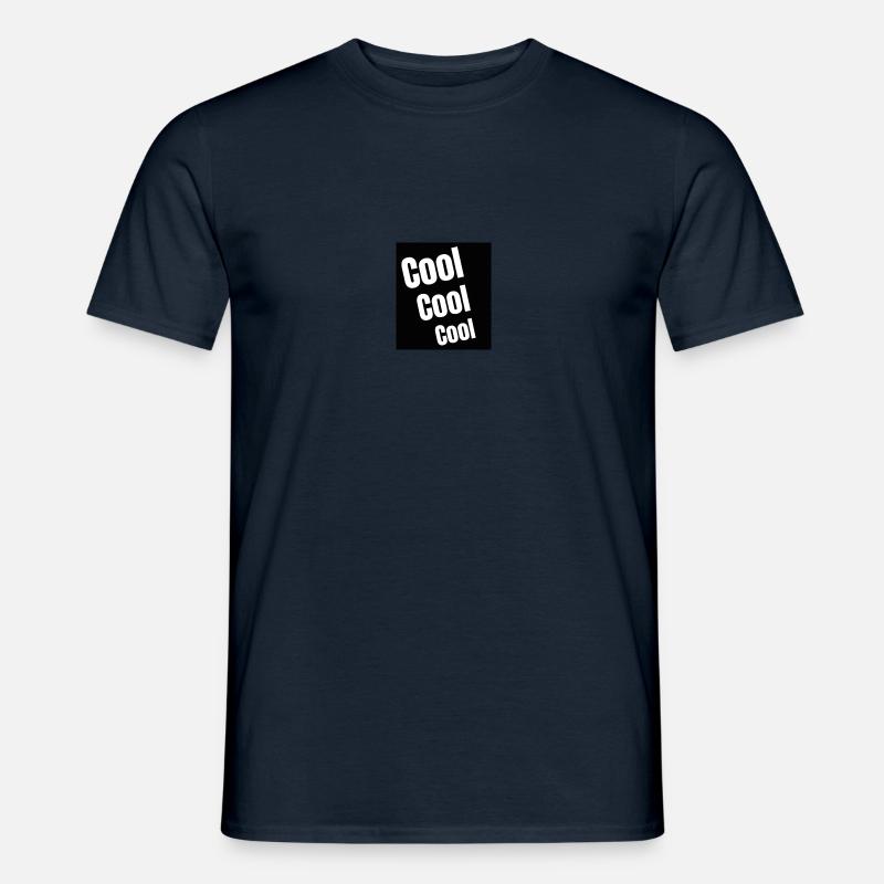 Cool - Männer T-Shirt - Navy