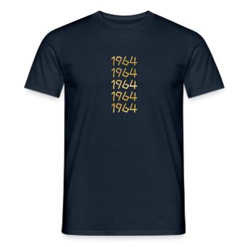 Freedom 1964 - Men's T-Shirt - navy - Front - AI Model Male 178 light (178cm)