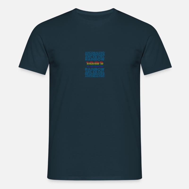 Rainbow 1983 - Männer T-Shirt - Navy
