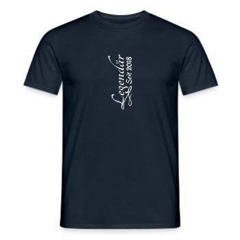 Style 2018 - Männer T-Shirt - Navy - Vorne - AI Model Male 178 light (178cm)