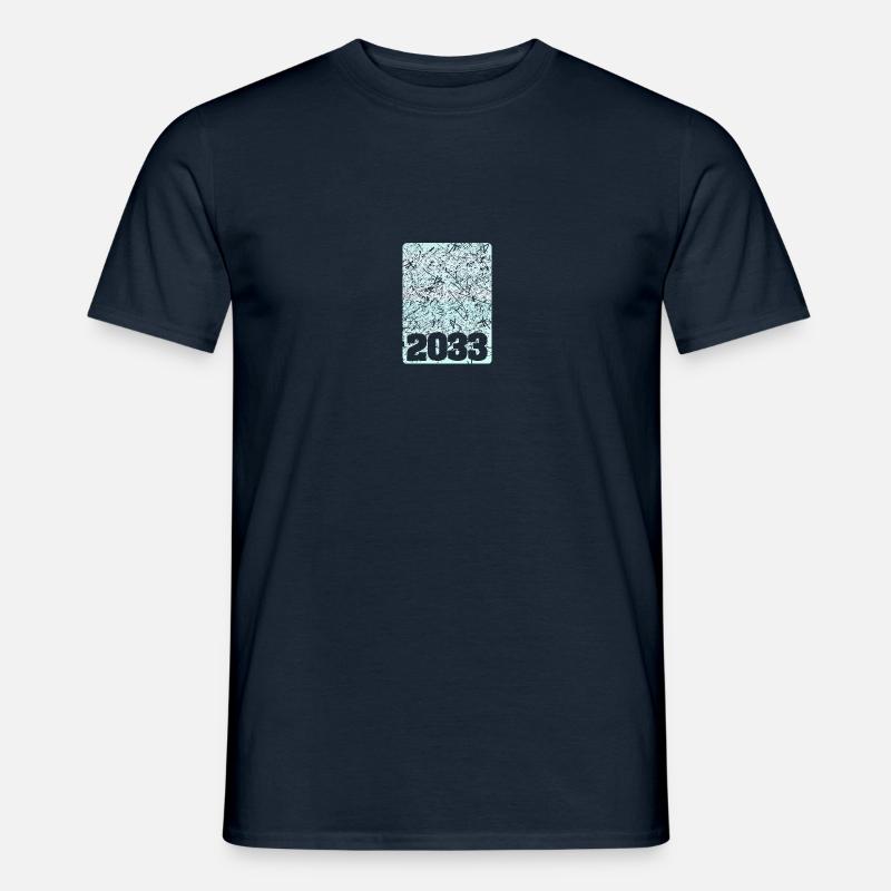 Nummer 2033 - Männer T-Shirt - Navy