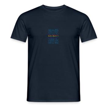 Rainbow 2029 - Männer T-Shirt - Navy - Vorne - AI Model Male 178 light (178cm)