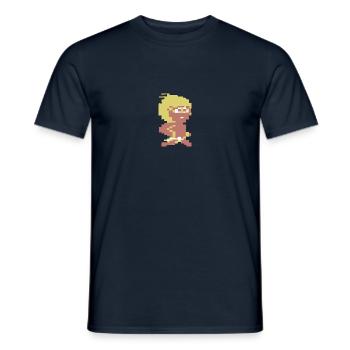 Wondy-Pix - Men's T-Shirt - navy - Front - AI Model Male 178 light (178cm)