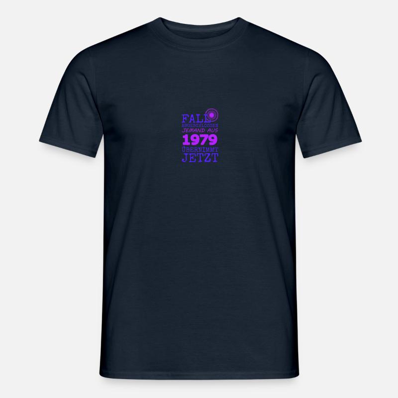 Fall 1979 - Männer T-Shirt - Navy
