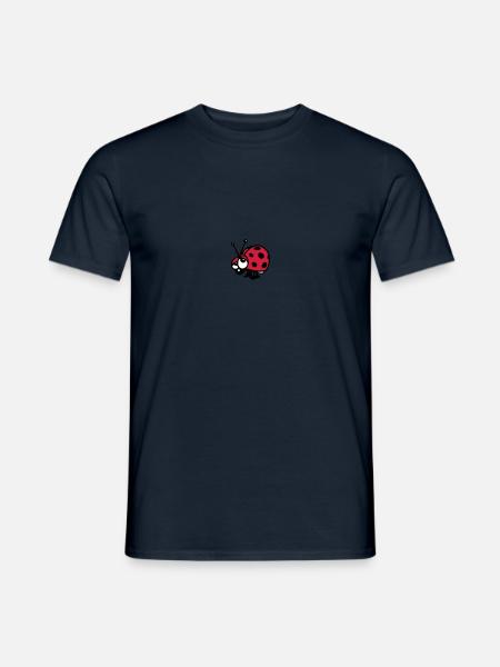 ladybugs - Men's T-Shirt - navy