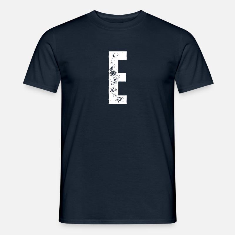 E - Männer T-Shirt - Navy
