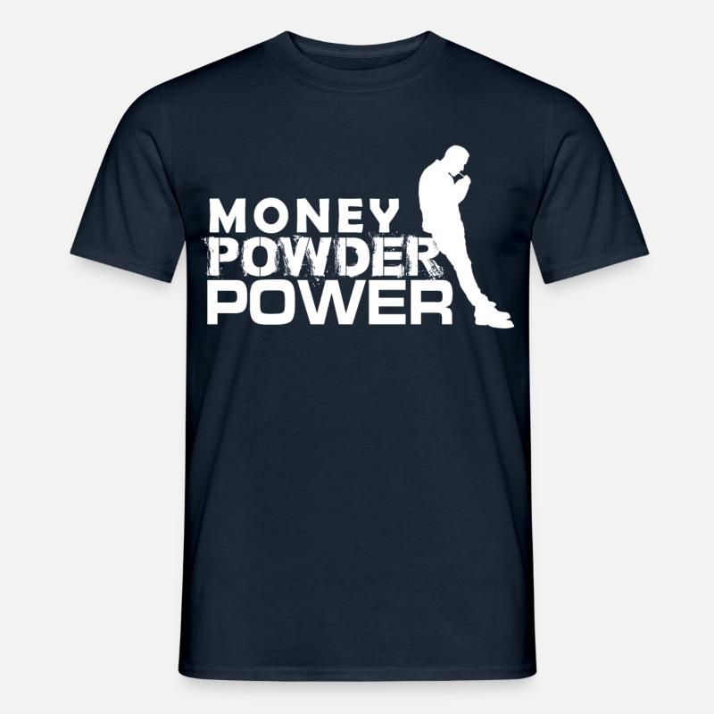 MPP weiß - Männer T-Shirt - Navy