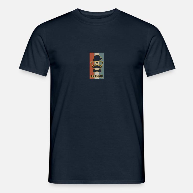 Name Arthur - Männer T-Shirt - Navy