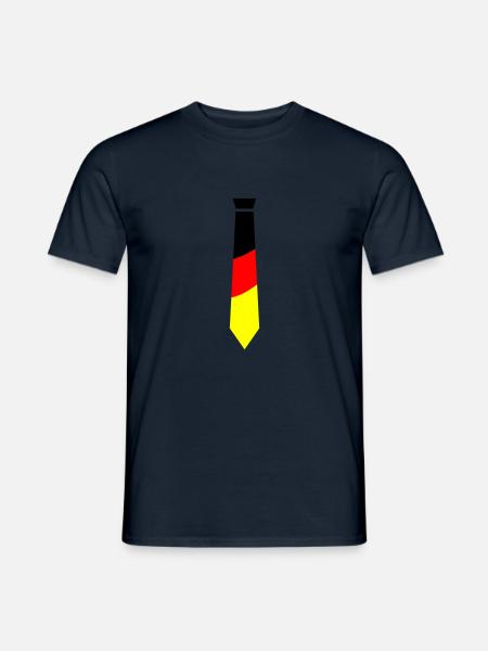 Nektie Germany - Men's T-Shirt - navy