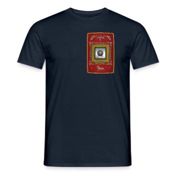 DURA EUROPOS - Männer T-Shirt - Navy - Vorne - AI Model Male 178 light (178cm)
