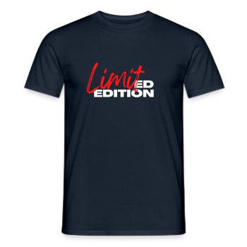 Limited Edition - Männer T-Shirt - Navy - Vorne - AI Model Male 178 light (178cm)