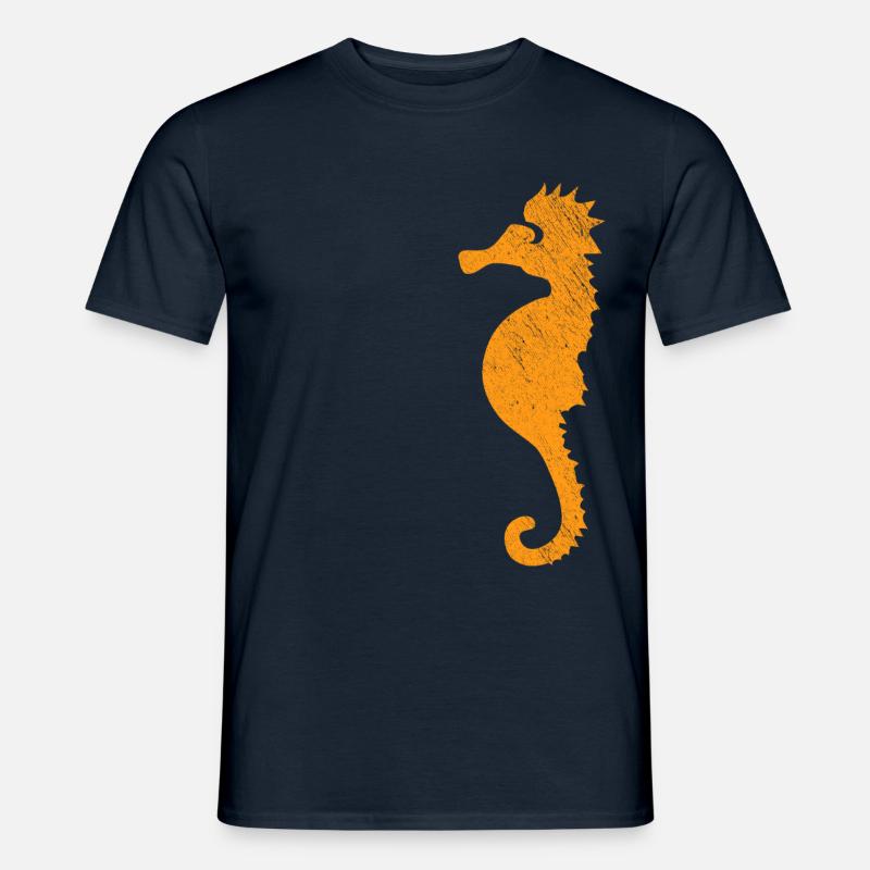 seepferd | seepferdchen - Männer T-Shirt - Navy
