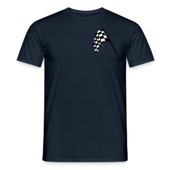 flags - T-shirt homme - marine - Devant - AI Model Male 178 light (178cm)