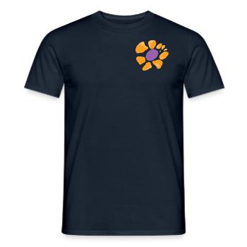 Fleur - T-shirt homme - marine - Devant - AI Model Male 178 light (178cm)