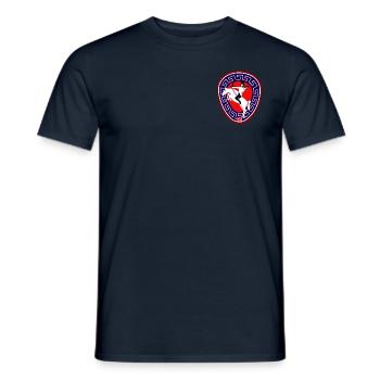 Cupid - Archer of Heaven and Hearts - Men's T-Shirt - navy - Front - AI Model Male 178 light (178cm)