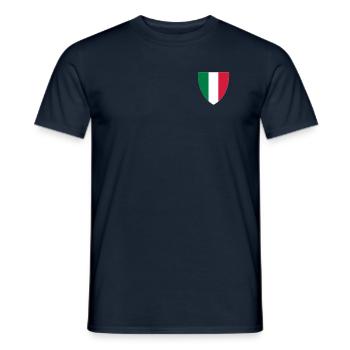 italia - Männer T-Shirt - Navy - Vorne - AI Model Male 178 light (178cm)
