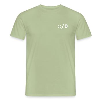 Network Default Gateway - Männer T-Shirt - Sage - Vorne - AI Model Male 178 light (178cm)