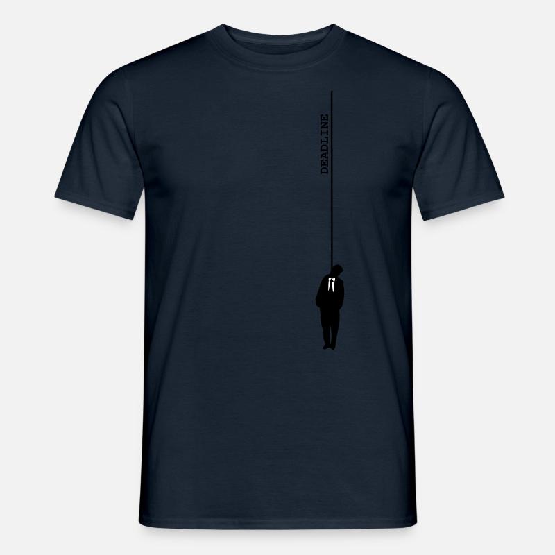 Deadline - Männer T-Shirt - Navy