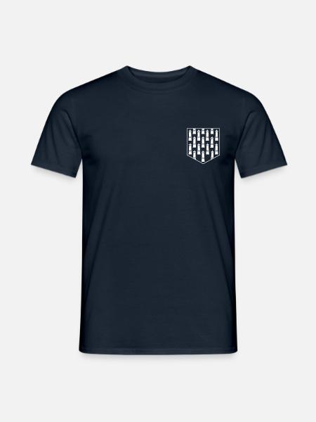 Taschen-Lampen - Männer T-Shirt - Navy