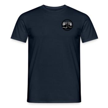 Adventure Style - Männer T-Shirt - Navy - Vorne - AI Model Male 178 light (178cm)