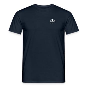 4&8 => pgamer - Men's T-Shirt - navy - Front - AI Model Male 178 light (178cm)