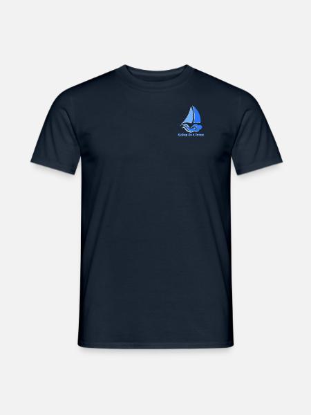 Sailing On A Dream - Men's T-Shirt - navy