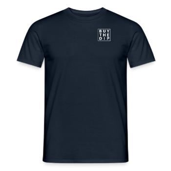 Acheter la trempette - T-shirt homme - marine - Devant - AI Model Male 178 light (178cm)
