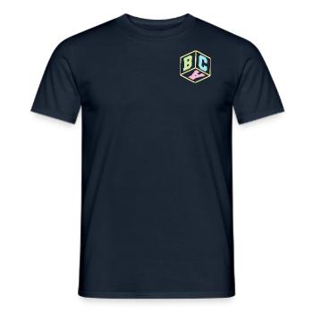 BabyBlock - T-shirt homme - marine - Devant - AI Model Male 178 light (178cm)