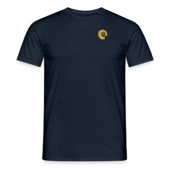 Jakobsmuschel - Männer T-Shirt - Navy - Vorne - AI Model Male 178 light (178cm)