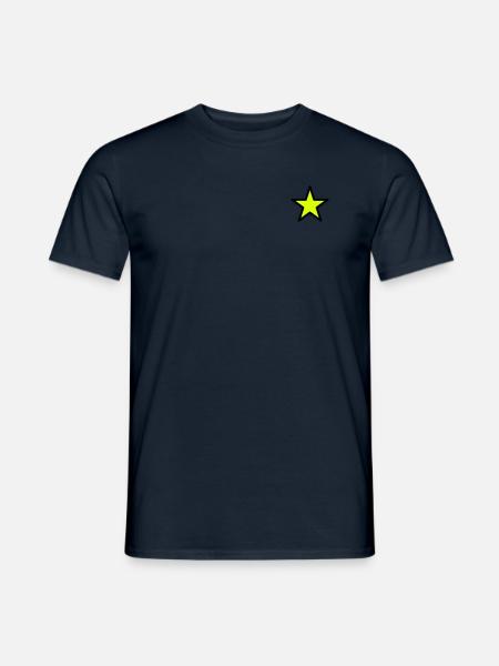 star outline 2c - Men's T-Shirt -