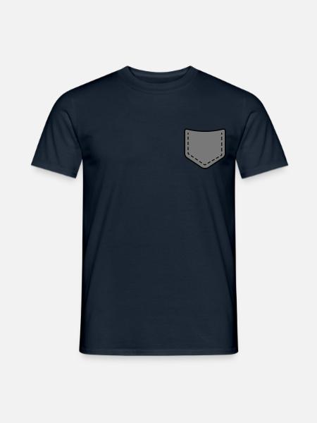 Tasche - Männer T-Shirt - Navy