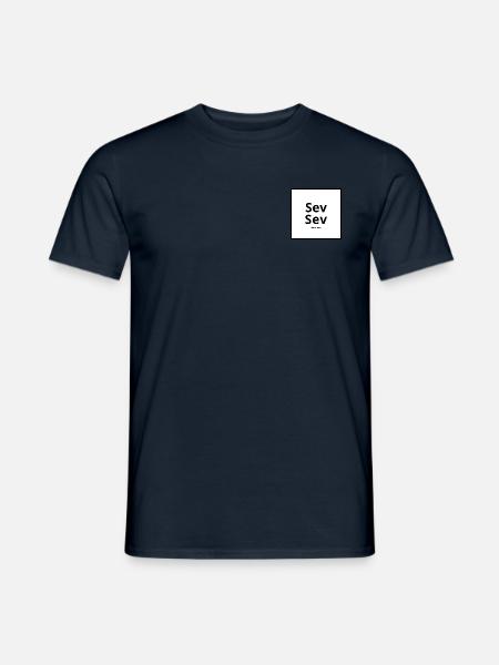 Sev Sev - Männer T-Shirt - Navy