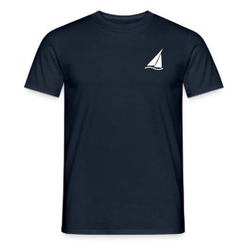 Regatta (kleines Symbol) - Männer T-Shirt - Navy - Vorne - AI Model Male 178 light (178cm)