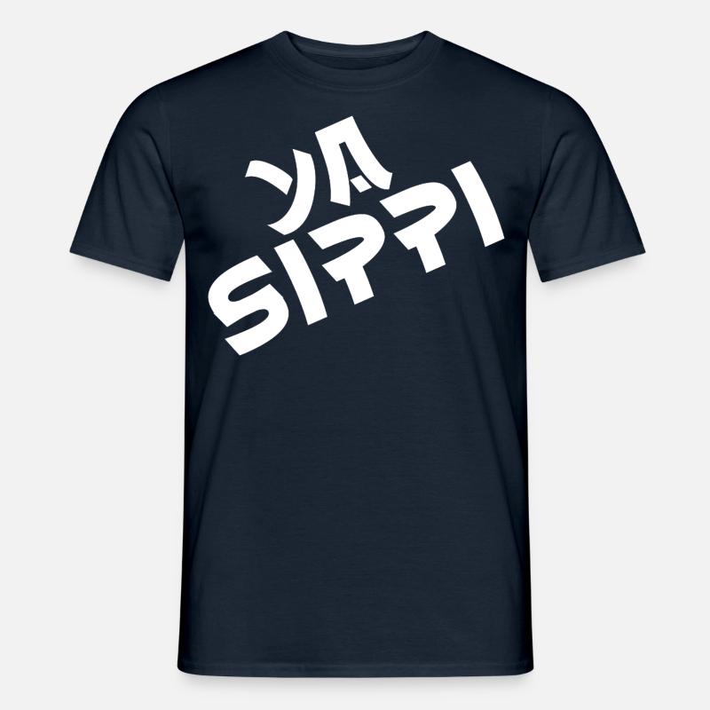 Ya Sippi - Männer T-Shirt - Navy