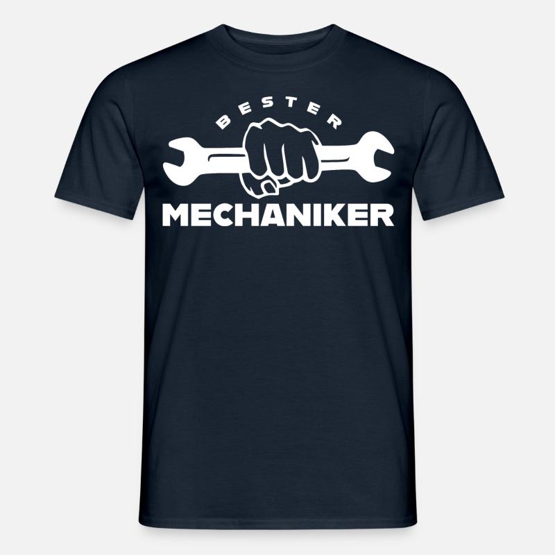 Bester Mechaniker - Männer T-Shirt - Navy