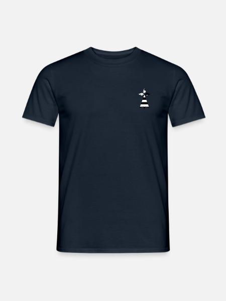 ERMINE WITH BRETON FLAG - Men's T-Shirt - navy
