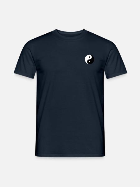 Yin yang - Men's T-Shirt - navy