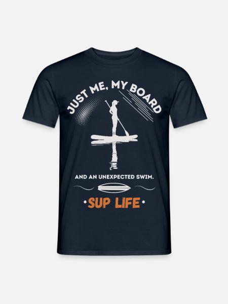 Stand Up Paddle - SUP Life - Männer T-Shirt - Navy