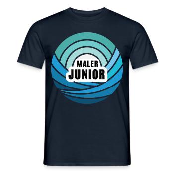 Maler Junior Nachfolger Sohn Kind Junge Nachwuchs - Männer T-Shirt - Navy - Vorne - AI Model Male 178 light (178cm)