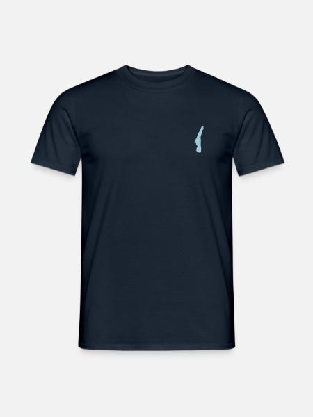 Starnberger See Shape - Männer T-Shirt - Navy
