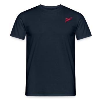 Downhiller 3000 - Männer T-Shirt - Navy - Vorne - AI Model Male 178 light (178cm)