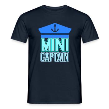 Petit capitaine - T-shirt homme - marine - Devant - AI Model Male 178 light (178cm)