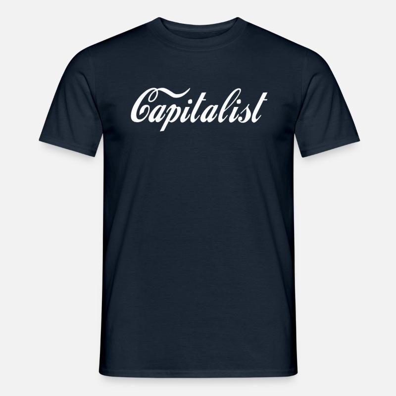 Capitalist - capitalist - Men's T-Shirt - navy