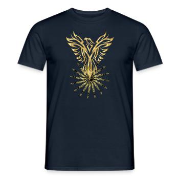 Clarinette Phoenix - T-shirt homme - marine - Devant - AI Model Male 178 light (178cm)