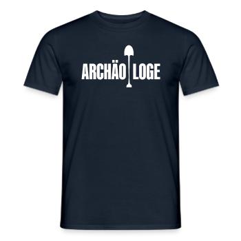 Archäologe Archäologen Archäologie Archäologin - Männer T-Shirt - Navy - Vorne - AI Model Male 178 light (178cm)